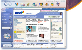 MSN Explorer screenshot